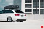 Audi A4 Avant X Work on Vossen Wheels (VFS4) 2017 года